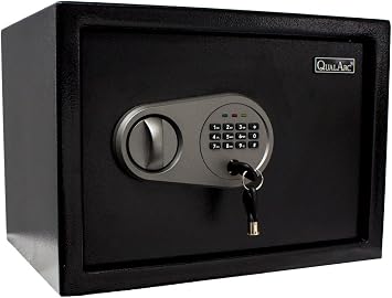 NOCH-25EL Electronic Digital Home and Office Security Solid Steel Safe with Keypad Lock .5 Cubic Feet, 5 cu