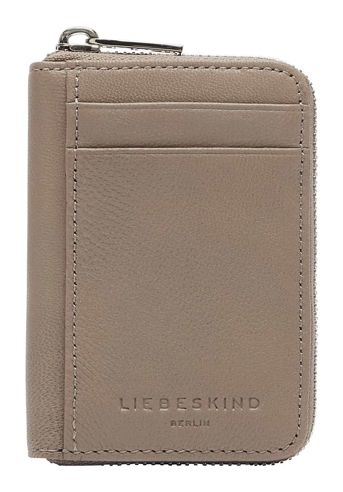 LIEBESKIND Berlin Cuero Monedero Eliza Wallet Neutral Grey marrón Topo