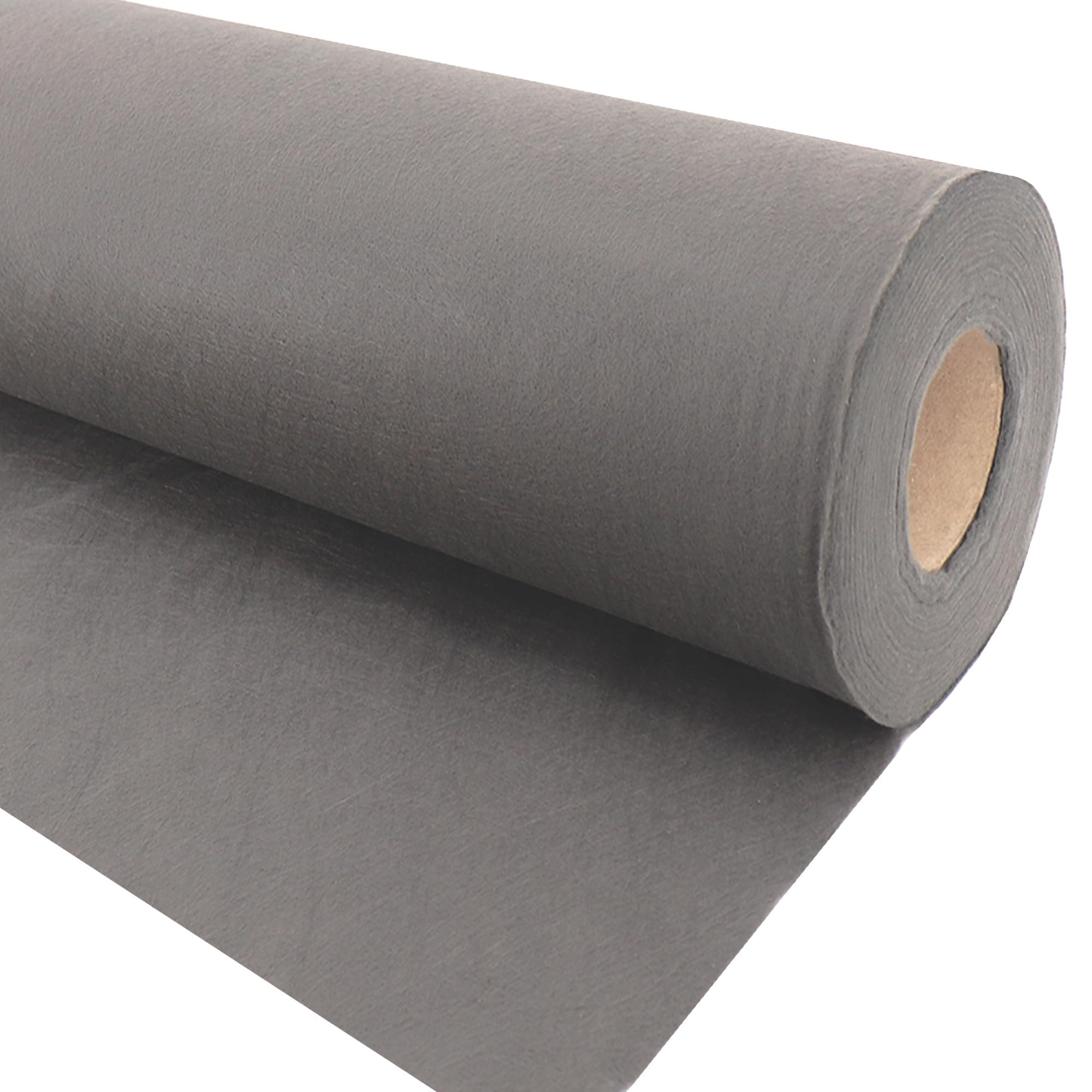 AQUAGART Tessuto non tessuto geotessile da giardino, 120 g/m² o 150 g/m², grigio/bianco, tessuto filtrante, tessuto non tessuto separatore e tessuto protettivo per giardino, ghiaia, pavimentazione