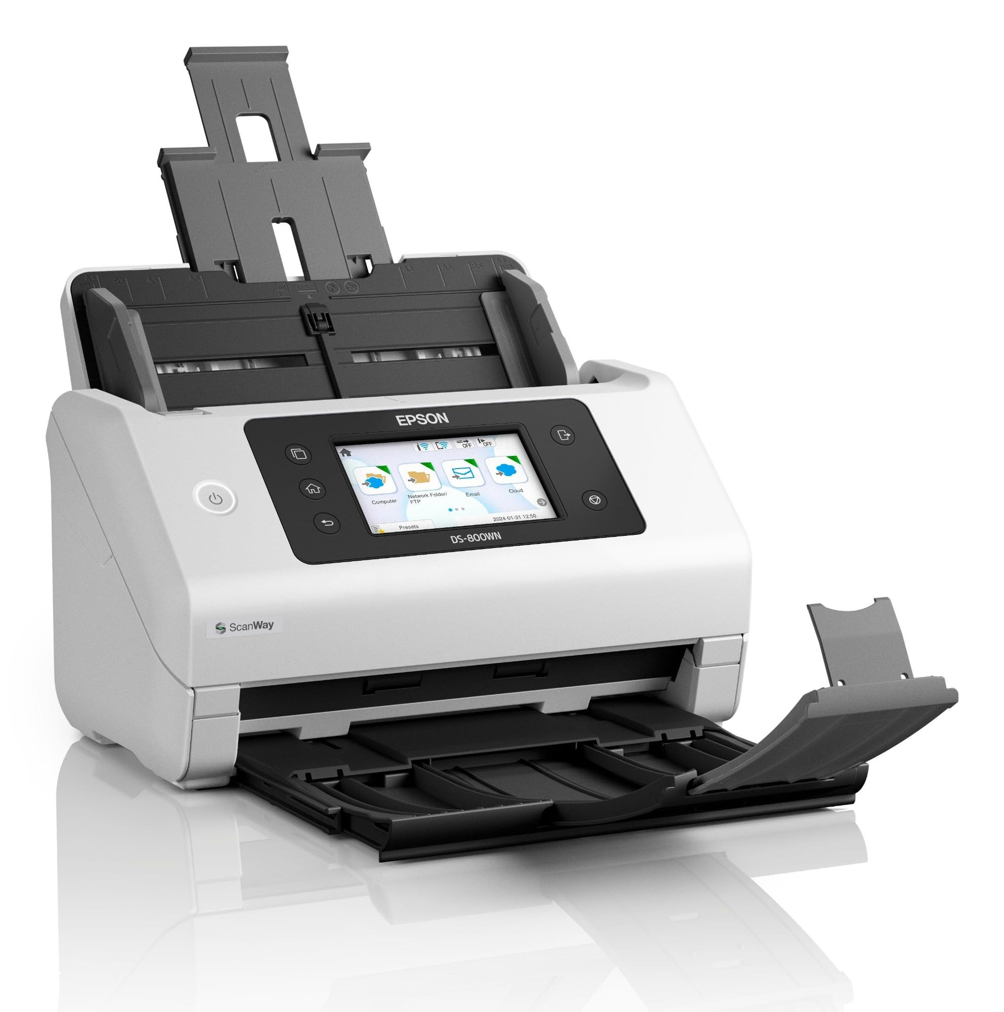 Epson Workforce Ds-800Wn - Document Scanner - Duplex - A4/Legal - 600