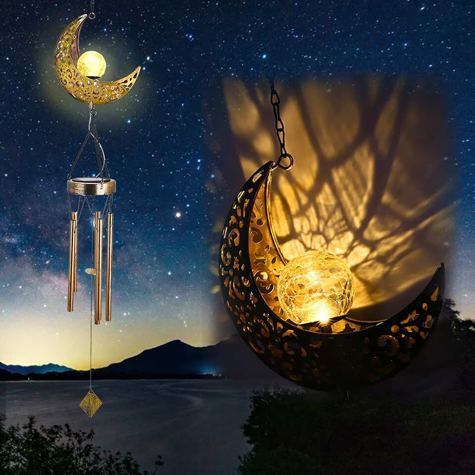 glass wind chimes