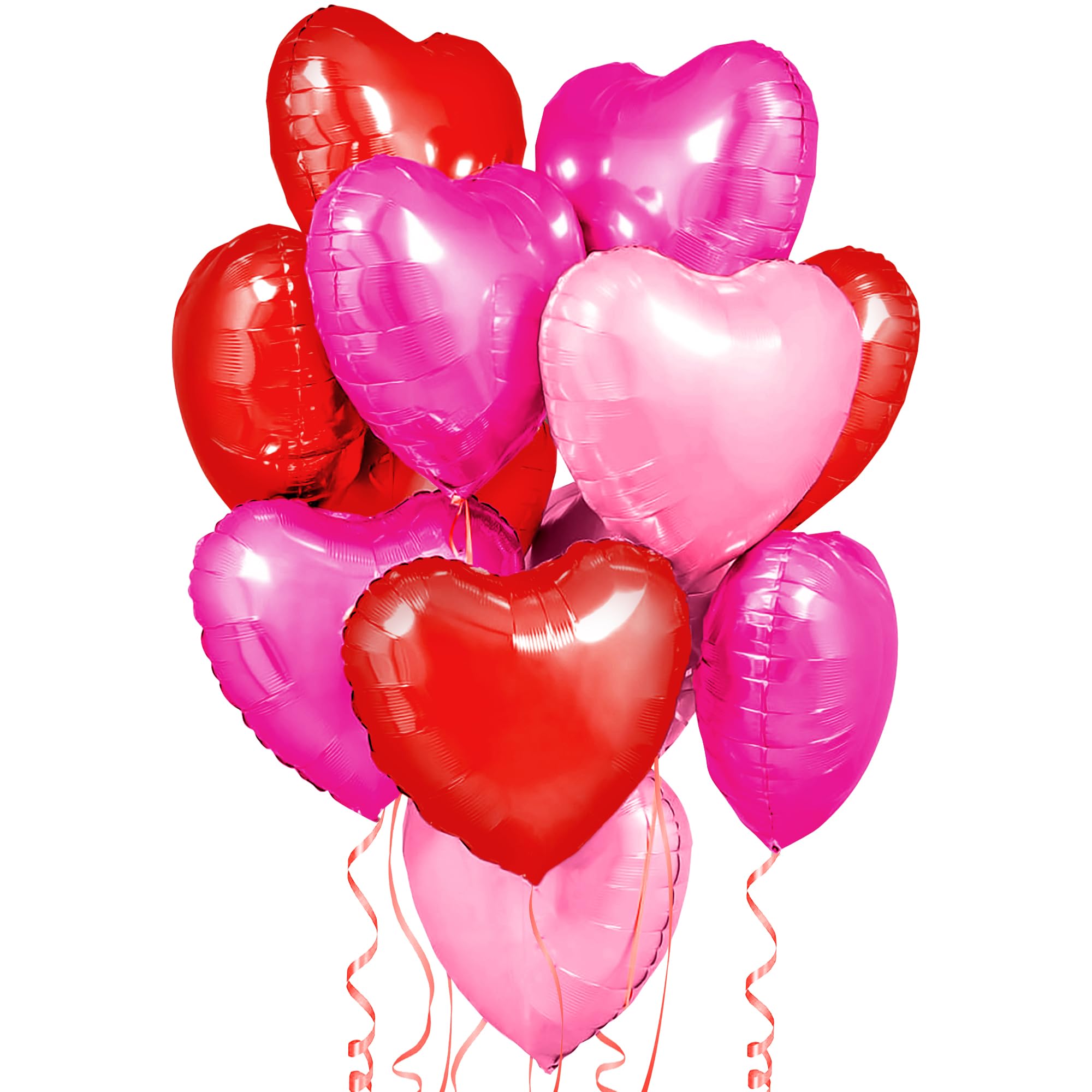 snapklik-12pcs-heart-shaped-foil-balloons-red-hot-pink