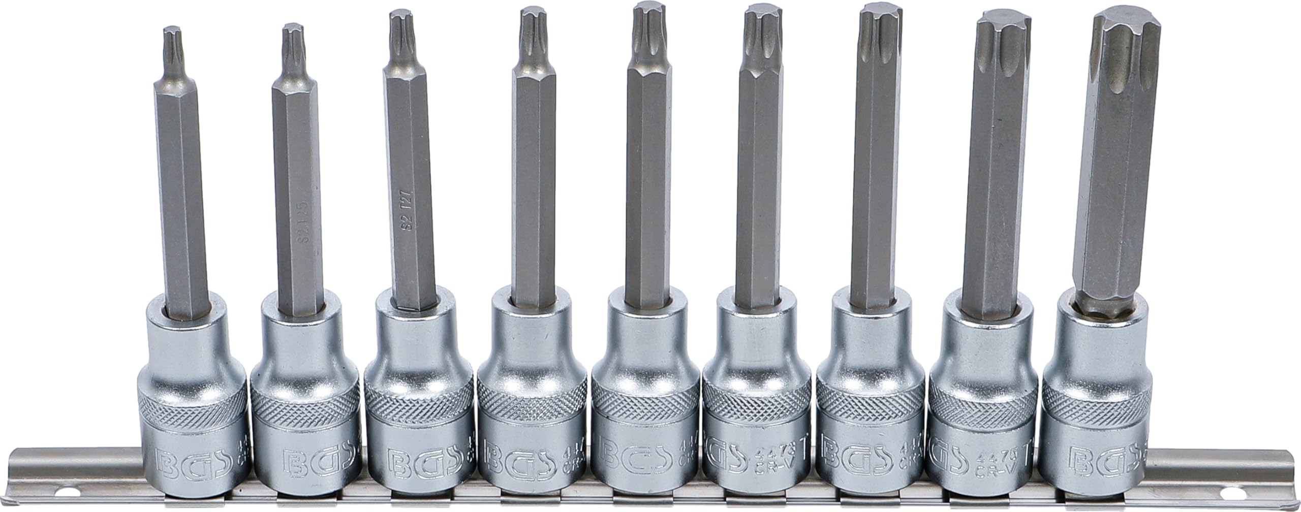 Spline socket bit set évite le foirage des têtes de vis cannelées 1/2 - 3