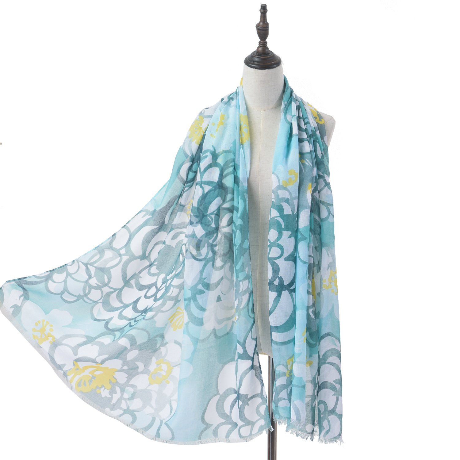 Blooming Cotton Scarf Pattern Patterns Gallery