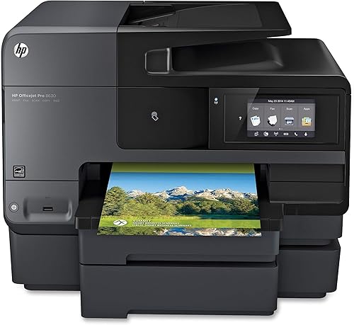 HP Officejet Pro 8630 impresora de inyección de tinta en color "todo en uno" inalámbrica (A7F66A#B1H). , Negro
