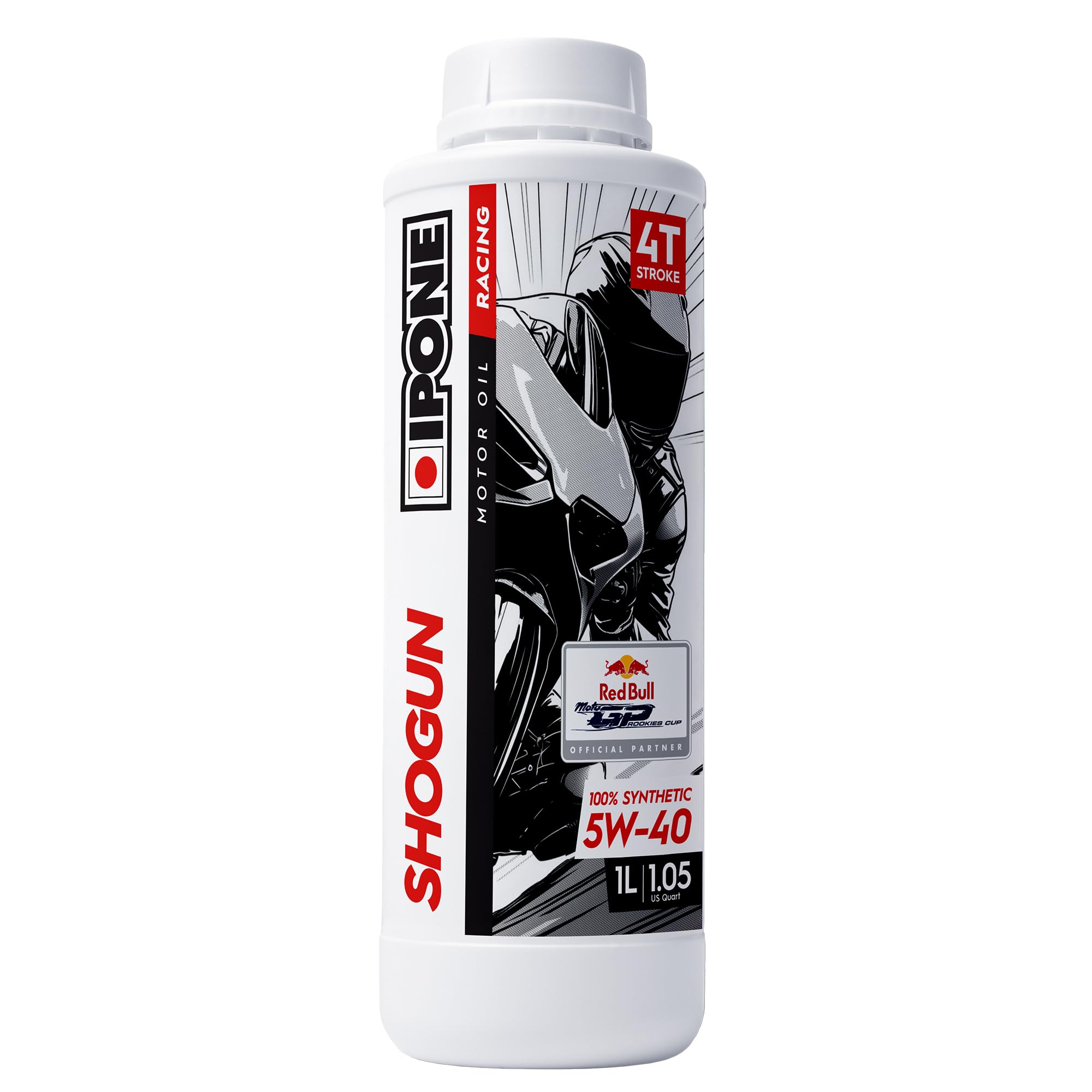 Bidon 4 Litres D'huile Moteur IPONE Stroke 4 5W40 100% Synthèse 4T - Neuf, Fabriqué En France
