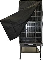 Exotic Nutrition Madagascar Bird Cage Cover - Custom-Fit Durable Light-Blocking for Pet Comfort