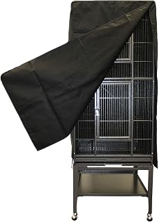 Exotic Nutrition Madagascar Bird Cage Cover - Custom-Fit Durable Light-Blocking for Pet Comfort