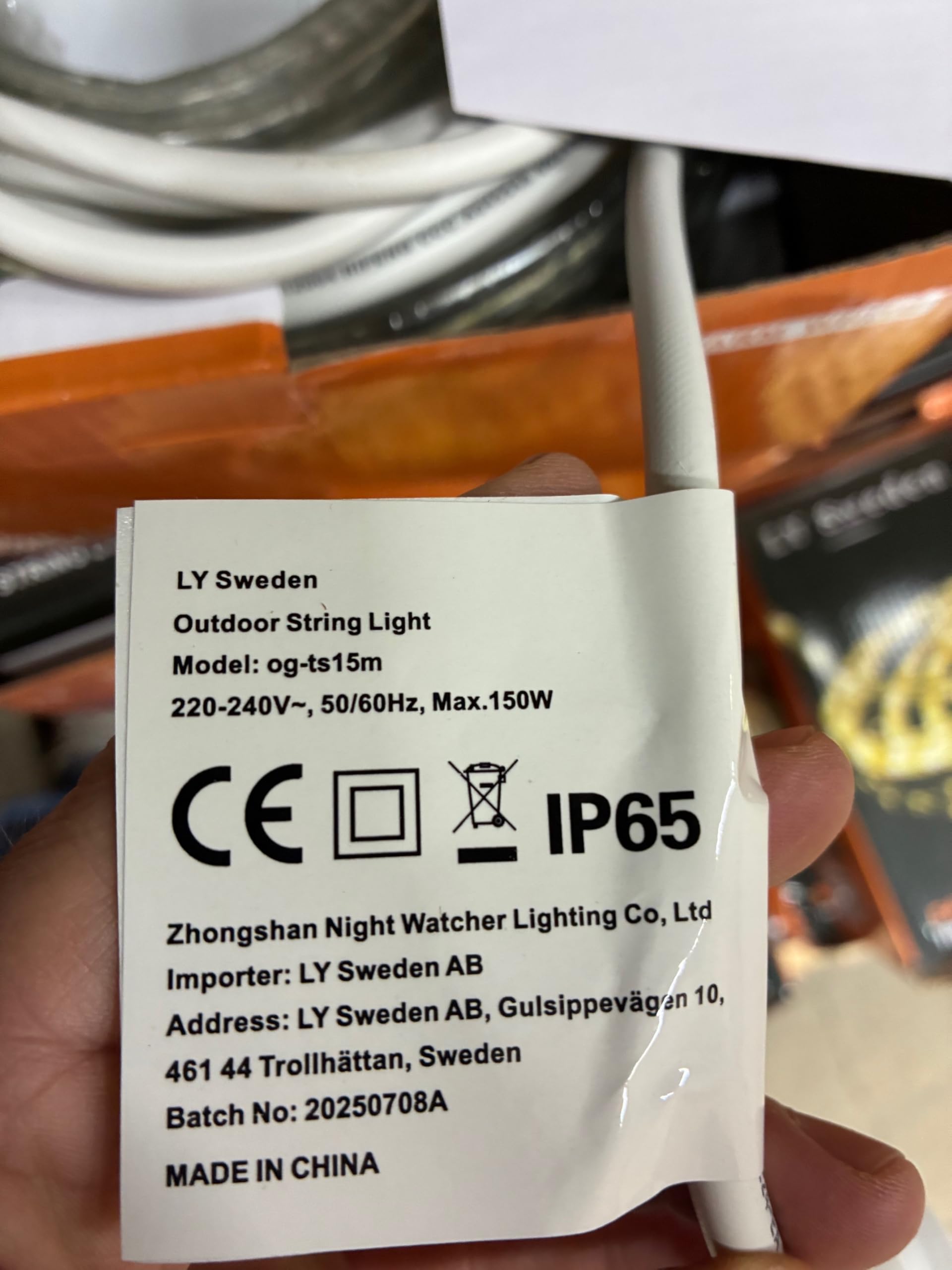 LED Lichtschlauch, 25m Länge, Außenbereich, Warmweiß 2200K, IP65 Wasserdicht, Dimmbar, PVC-Rohr, 899 LEDs, 4m Anschlusskabel, Ganzjährig, Garten & Terrasse