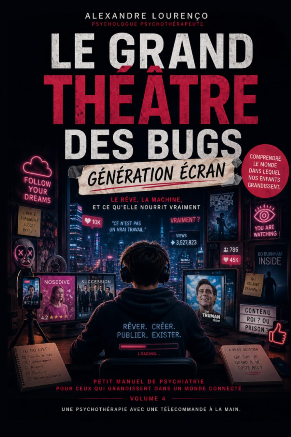 LE GRAND THÉÂTRE DES BUGS Volume 4 : Génération Écran: Petit manuel de psychiatrie du travail pour ceux qui grandissent dans un monde connecté