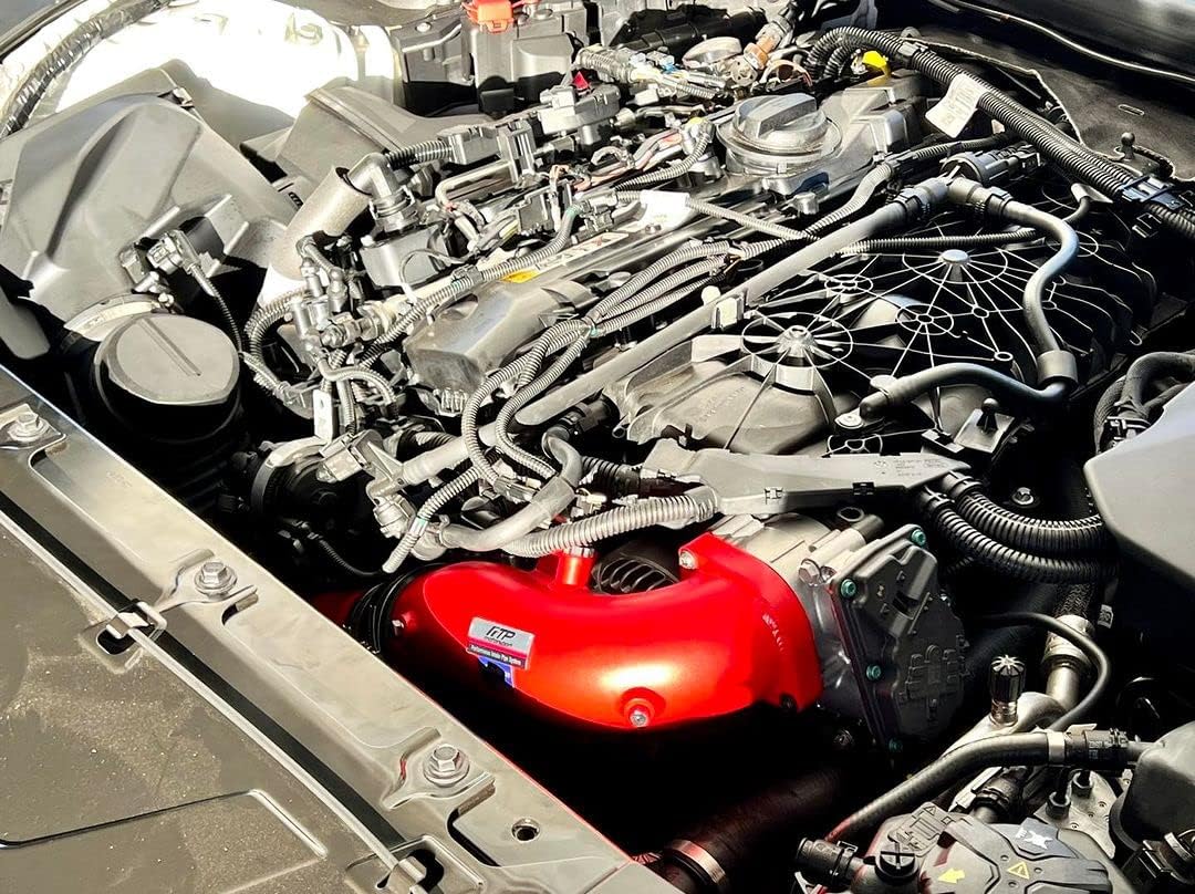 FTP Motorsport Charge Pipe Compatible With BM G20/G22/A90 3.0T Supra B58 3.0T Motor (Gen2) - Red, High-Flow Design for Robust and Durability