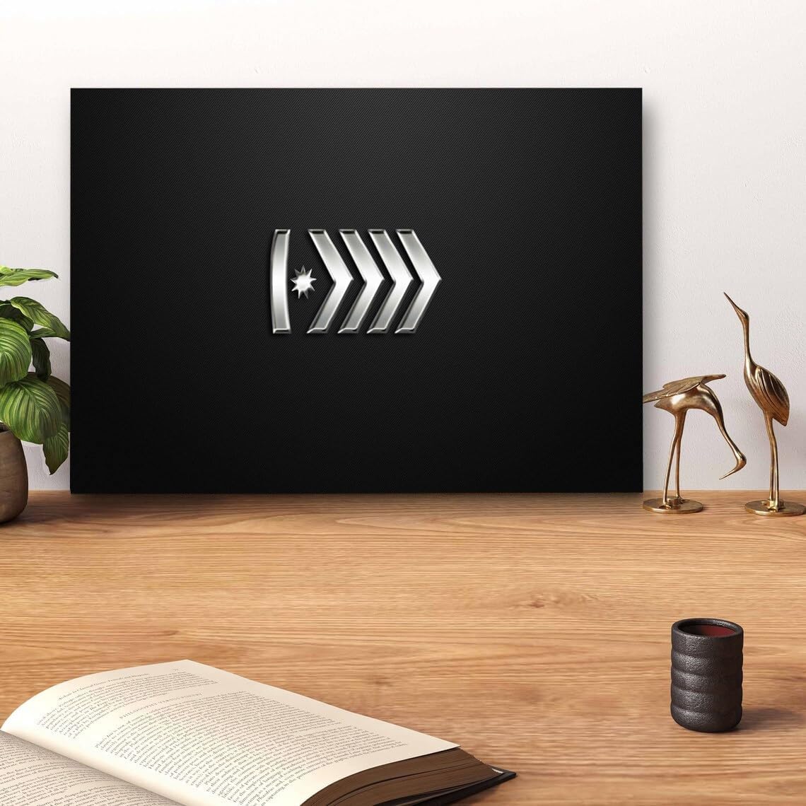 GADGETS WRAP Canvas Gallery Wrap Framed for Home Office Studio Living Room Decoration (14x11inch) - Global Offense