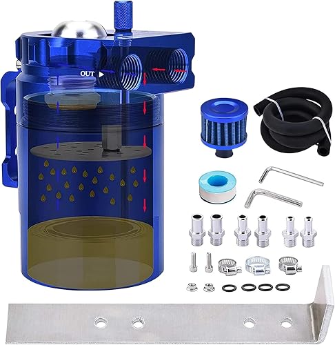 SPEEDWOW - Recipiente para recoger aceite, Azul