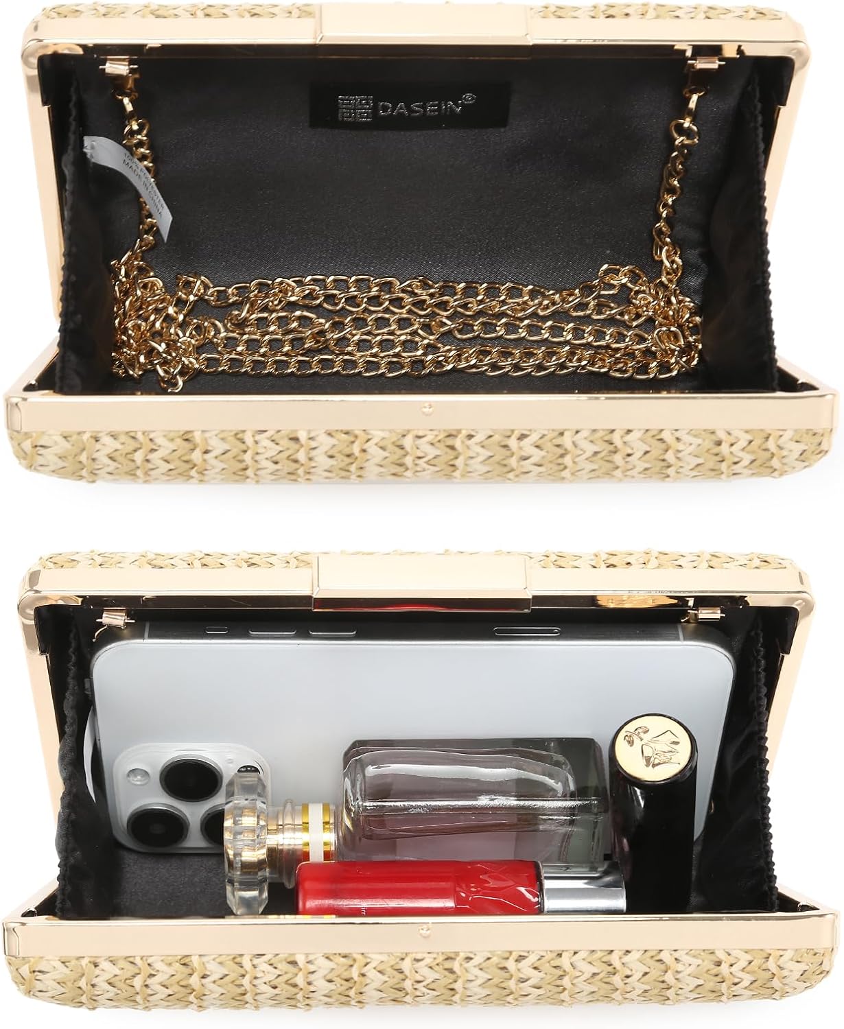 Dasein Women Evening Purses Clutch Bags Formal Party Clutches Wedding Purses Cocktail Prom Handbags