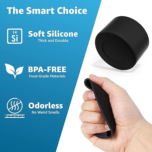 Miniatura 4 de Jmoe USA Fundas para botas Stanley Adventure Quencher H2.0 de 40 onzas y vasos IceFlow de 20 onzas y 30 onzas  Protege contra abolladuras y arañazos