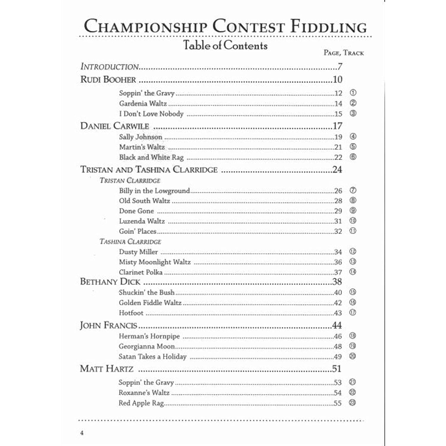 Championship Contest Fiddling: 44 Transcriptions from 15 Championship Rounds (Mel Bay Presents)