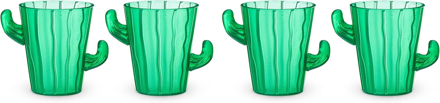 Authentic Crazy Deals True Zoo Cactus Shot Glasses, Holds 2 Ounces, Set of 4, Green, Novelty Succulent Party Shot Glasses for Cinco de Mayo Black Friday - 60% OFF True Zoo Cactus Shot Glasses, Holds 2 Ounces, Set of 4, Green, Novelty Succulent Party Shot Glasses for Cinco de Mayo