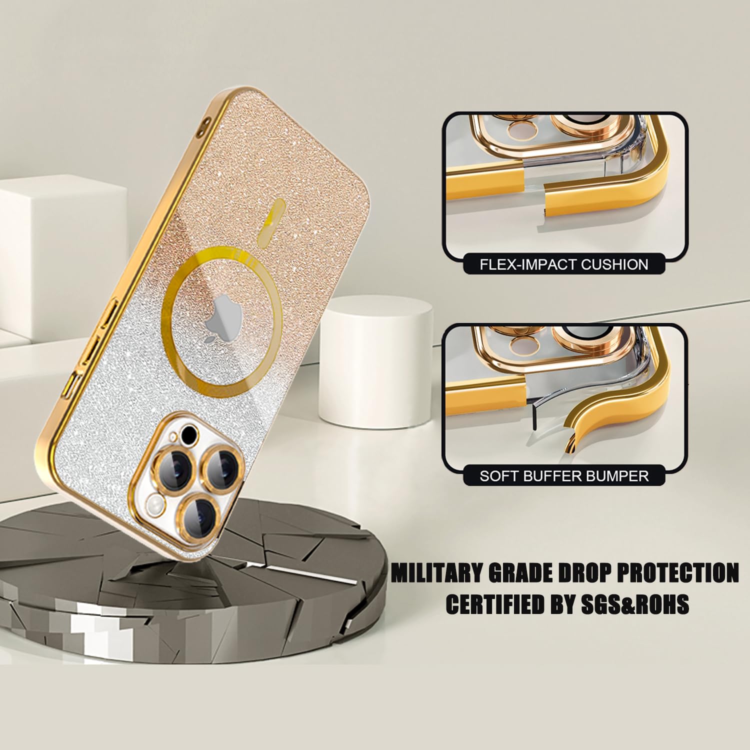 SEAHAI Cover In Pelle A Portafoglio Per Sony Xperia 10 V – Con Supporto E Blocco RFID - 2