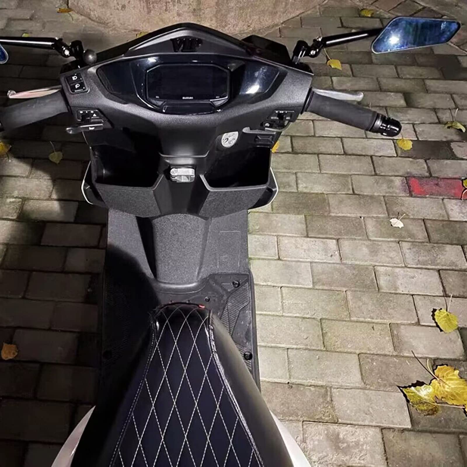 Lot de 2 rétroviseurs de moto flexibles à 360