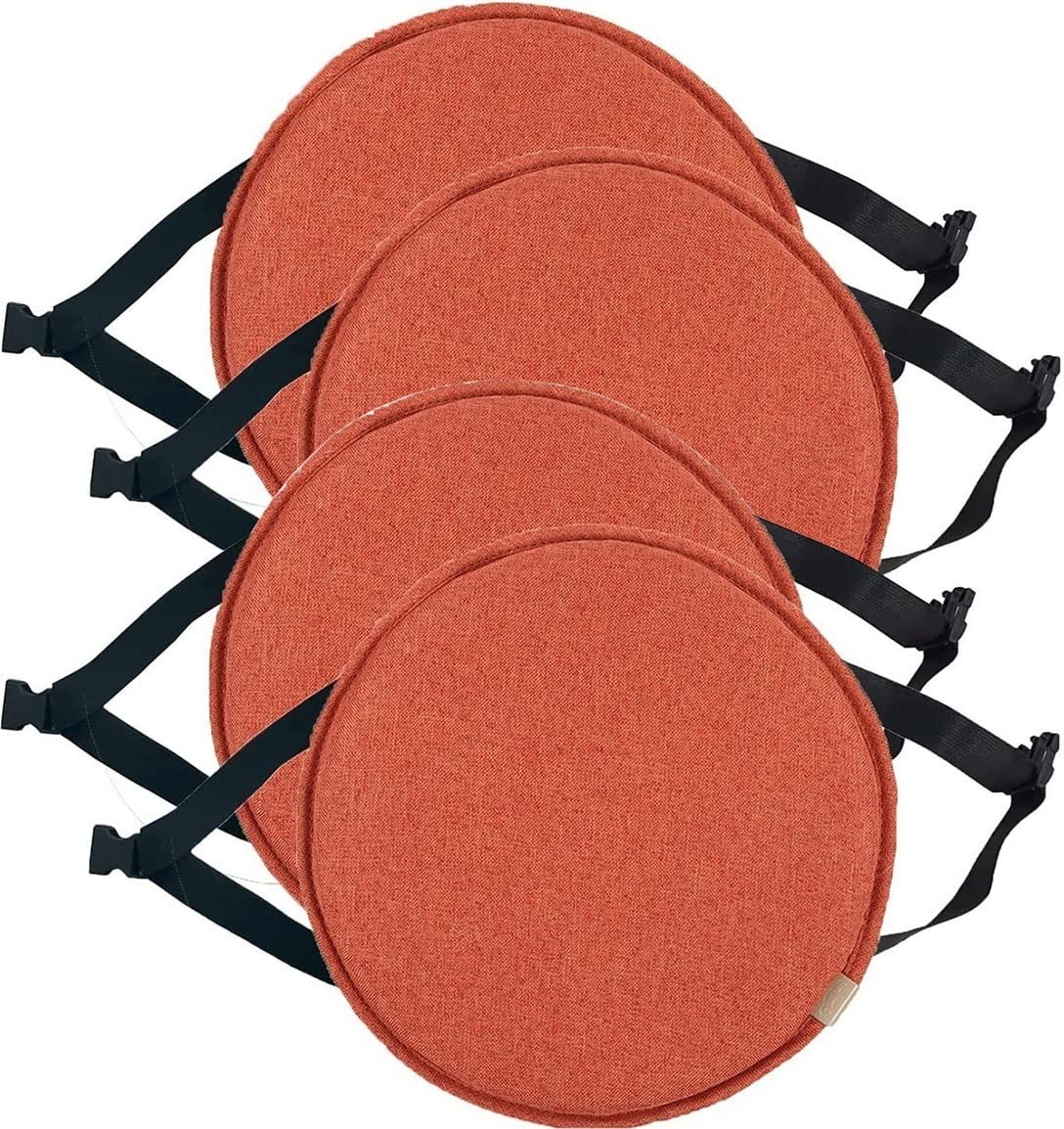 Almohadillas de asiento premium con hebillas para taburetes altos de diseño