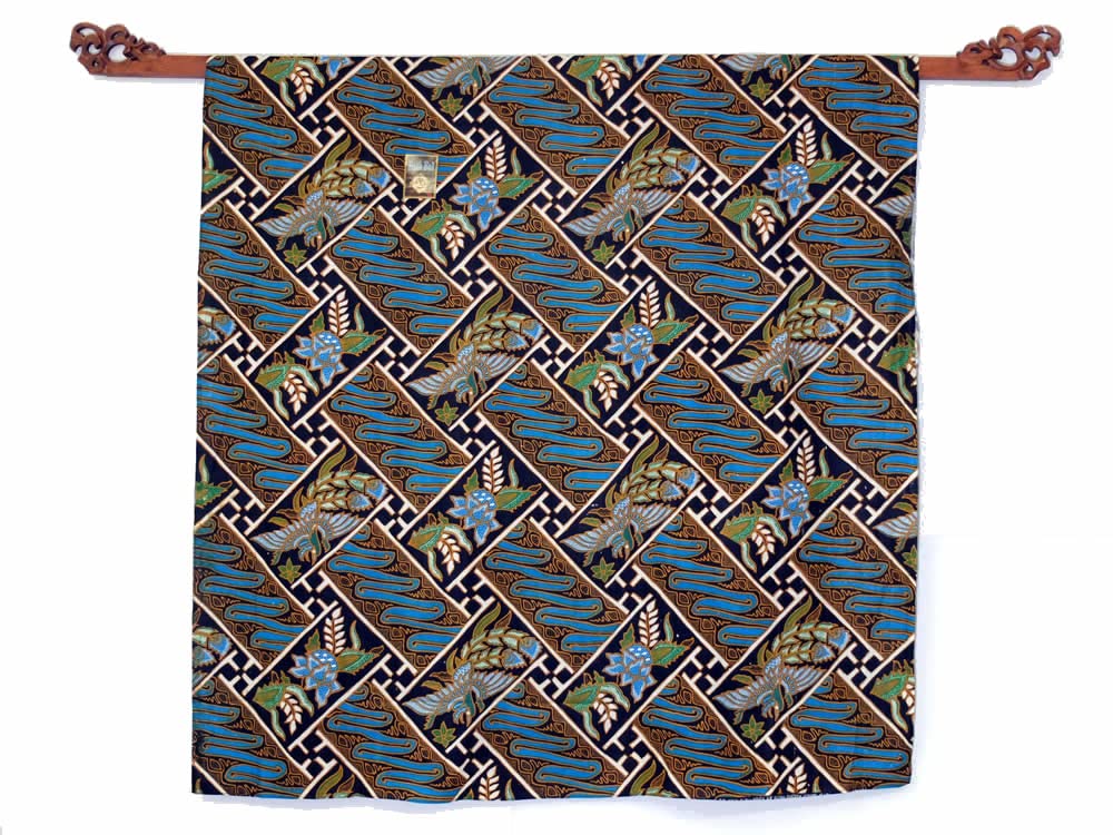 Amazon.co.jp: バティック -077 インドネシア ろうけつ染め