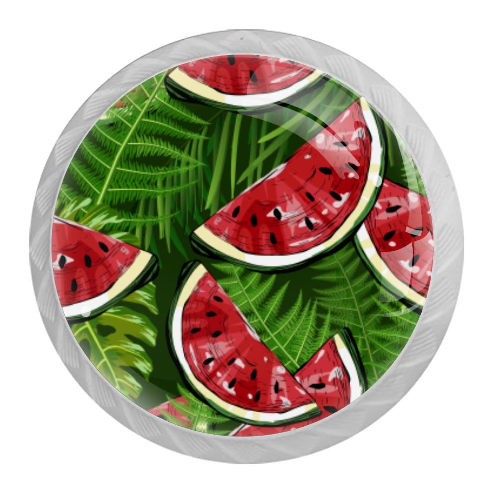 Tqmspg Multi Watermelon Green Leaves