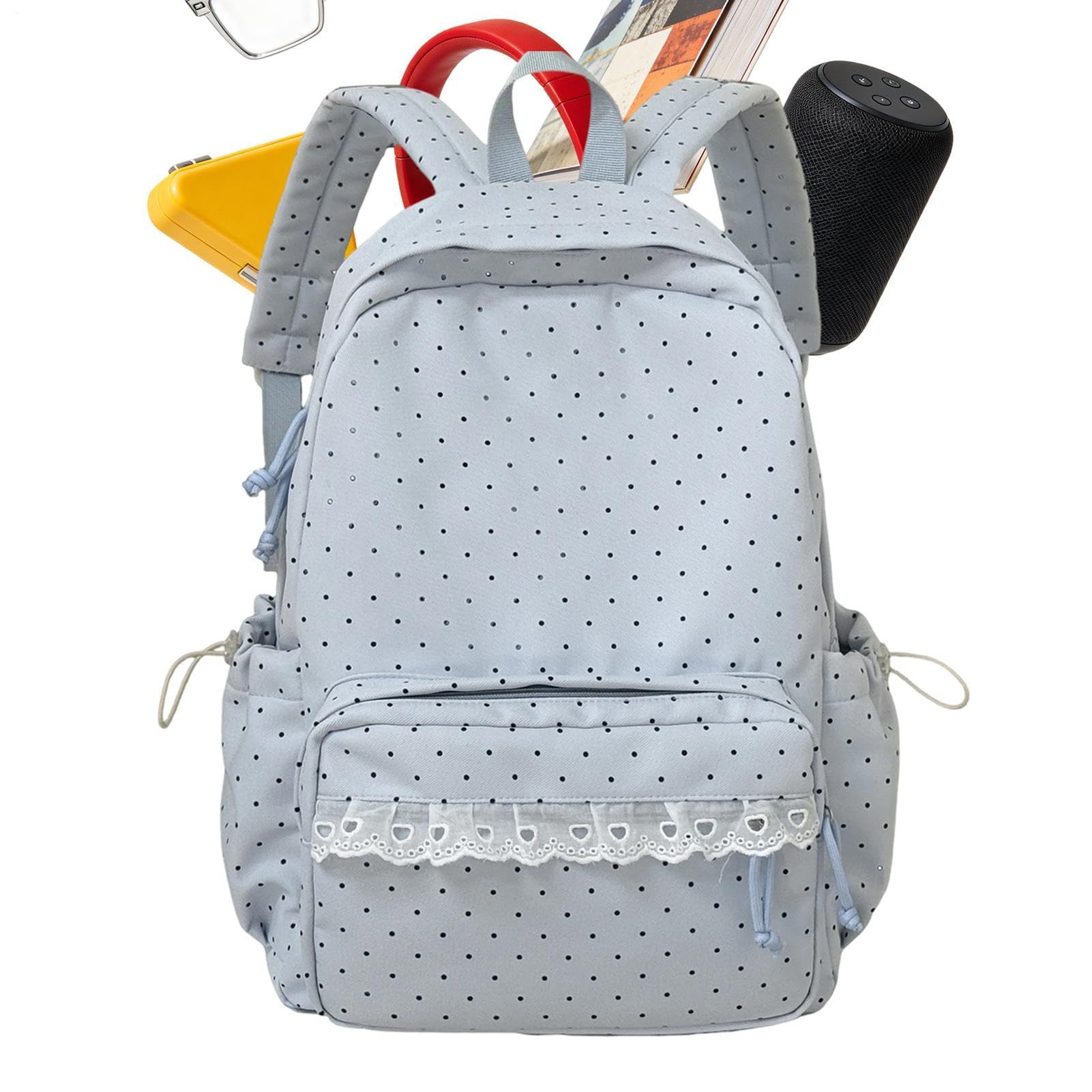 Mochila de gran capacidad para biblioteca camping y compras 8