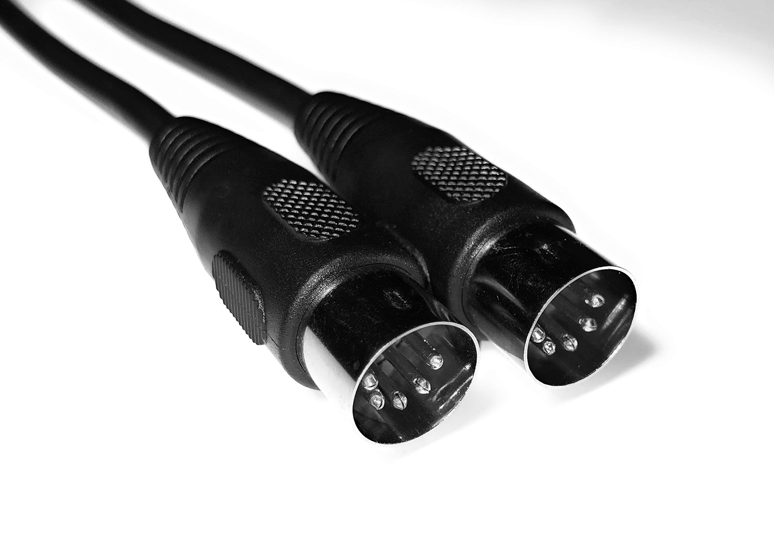 Midi 5m 5-pin Din Audio Cable Lead Cord. 5 Cores. For Electronic Instruments: Keyboards, Synths, Sequencers, Electronic Drums, Drum Machines, Effect Processors, Samplers, Multi-Effects Etc. By OME