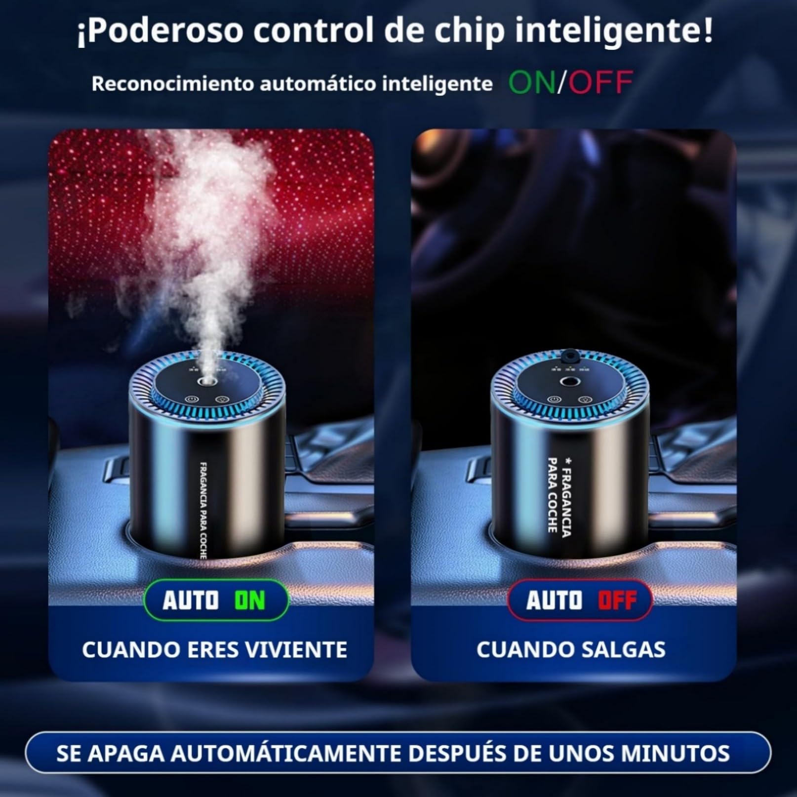 Set Profumatore Auto – Diffusore Liquido + Diffusore a Cartuccia