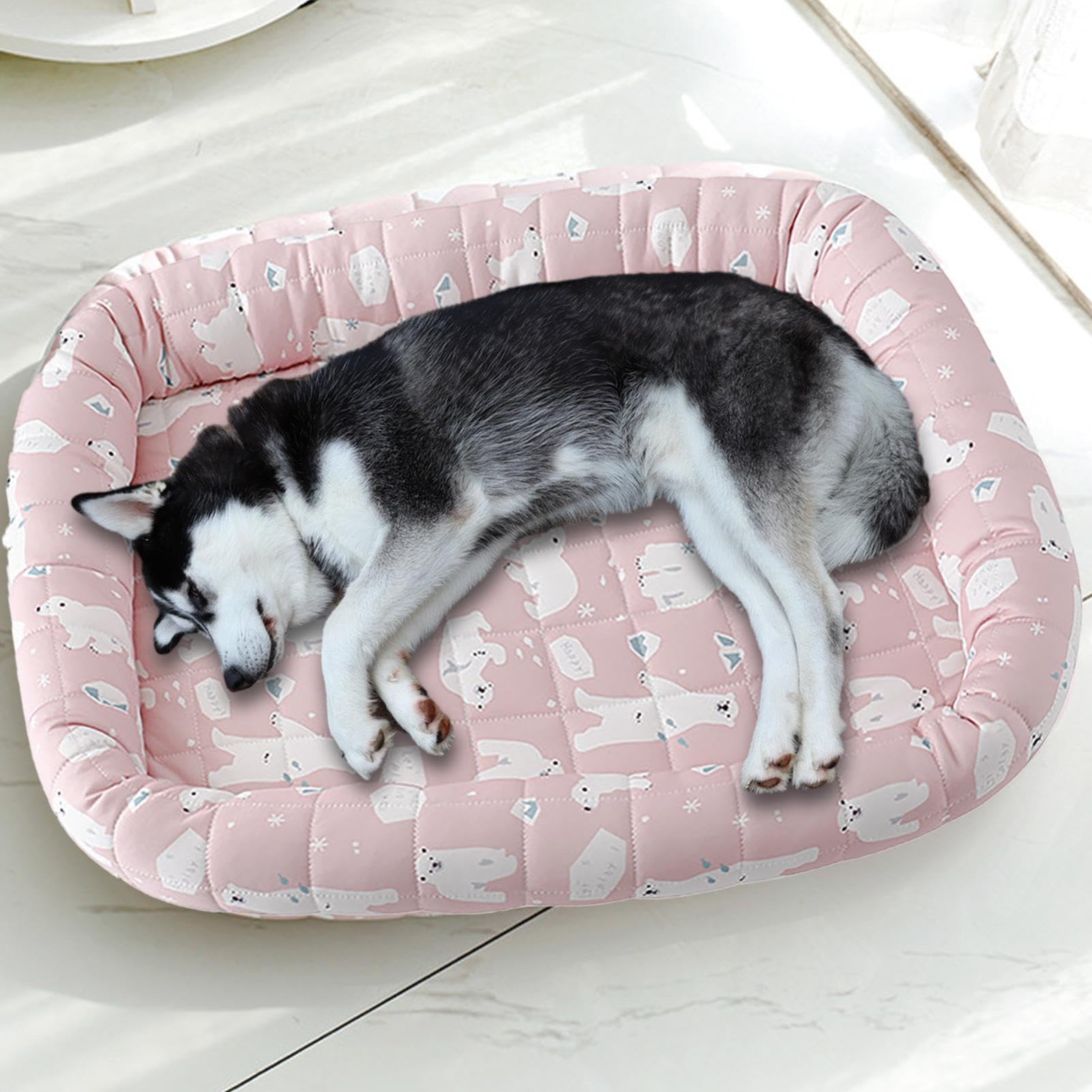 Tappetino di raffreddamento per cani, tappetino da letto per gatti sellf tappetino di raffreddamento, gel non tossico durevole tappetino per animali domestici, forniture per animali domestici per cani | Fondo impermeabile, coperta per animali domestici, m