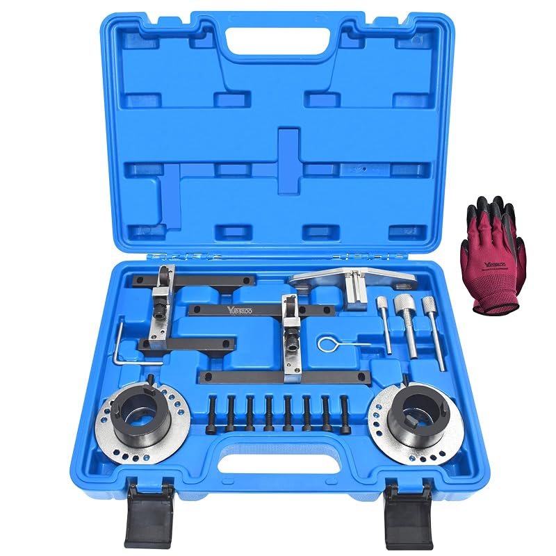 Kit de Ferramentas para Sincronismo do Motor Ford 1.0 EcoBoost em Aço Yuesstloo GJ-111 com 18 Peças