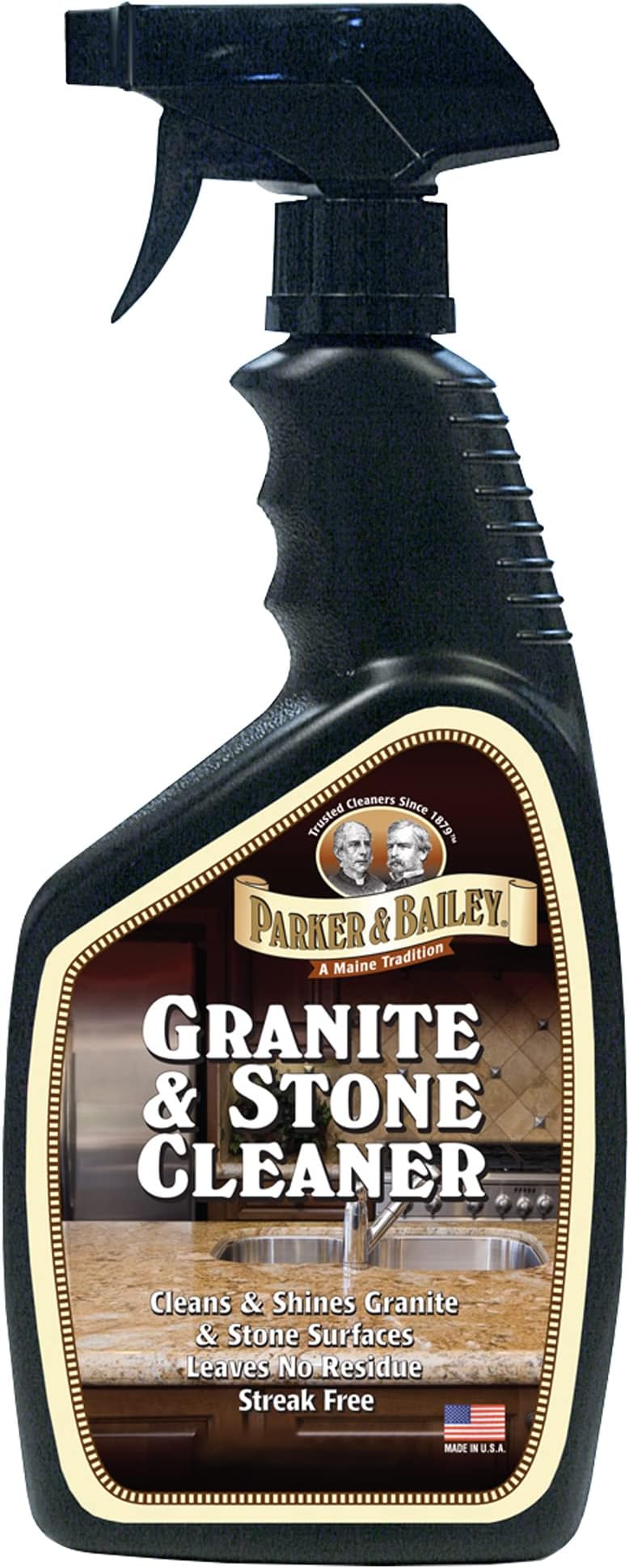 Granite & Stone Cleaner 24 oz, White, 24 Fl Oz