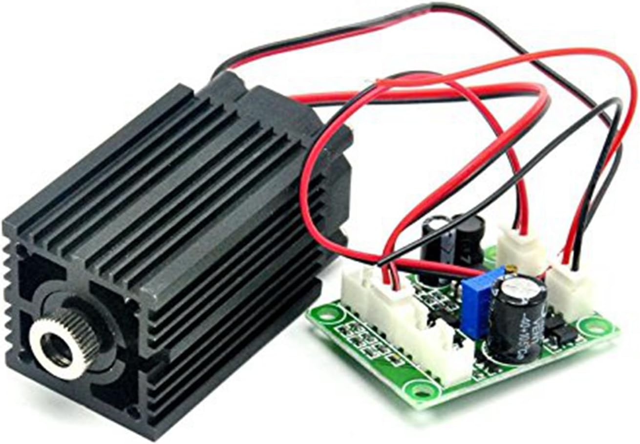 NDB7875 Diode 450nm 445nm M W G-L100 Adjusated Blue Laser Dot Module w/12V TTL Modulation & Long Time Working