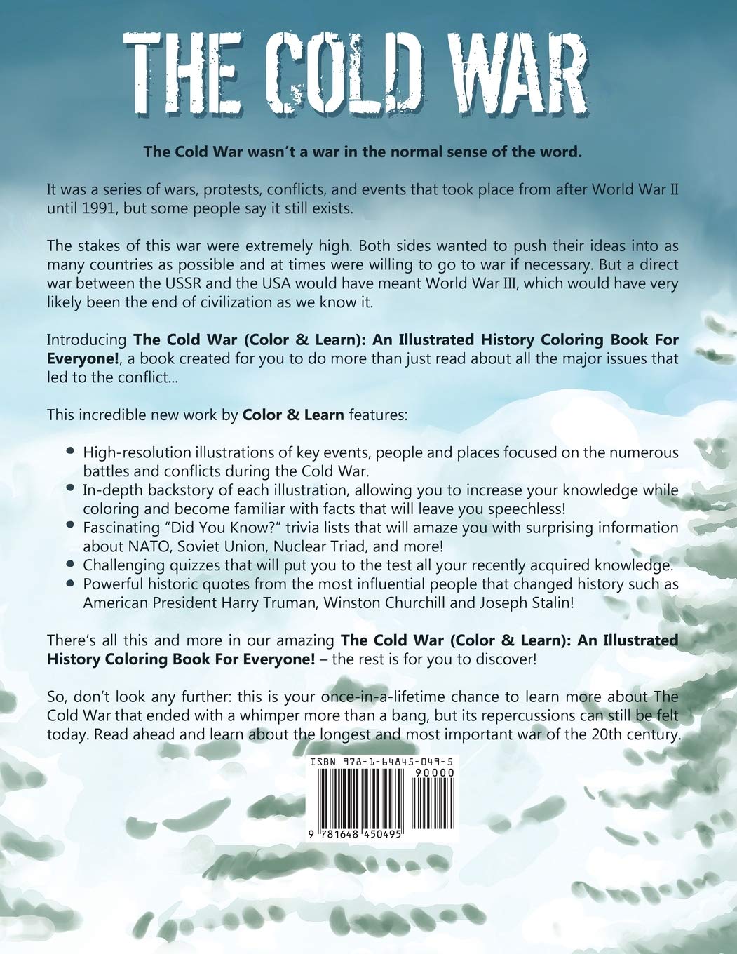 The Cold War (Color and Learn): An Illustrated History Coloring Book For Everyone! image 2