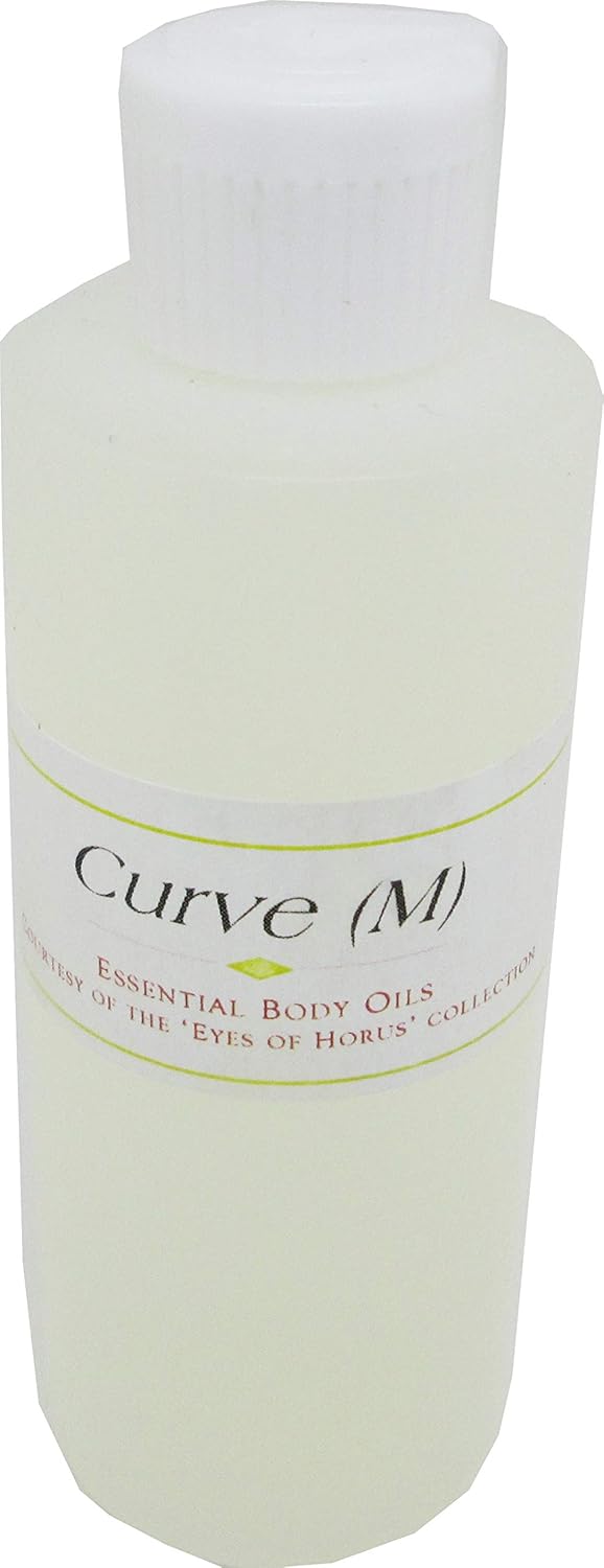 Curve - Type LC For Men Scented Body Oil Fragrance [Flip Cap - Clear - 4 oz.] - ID#151955