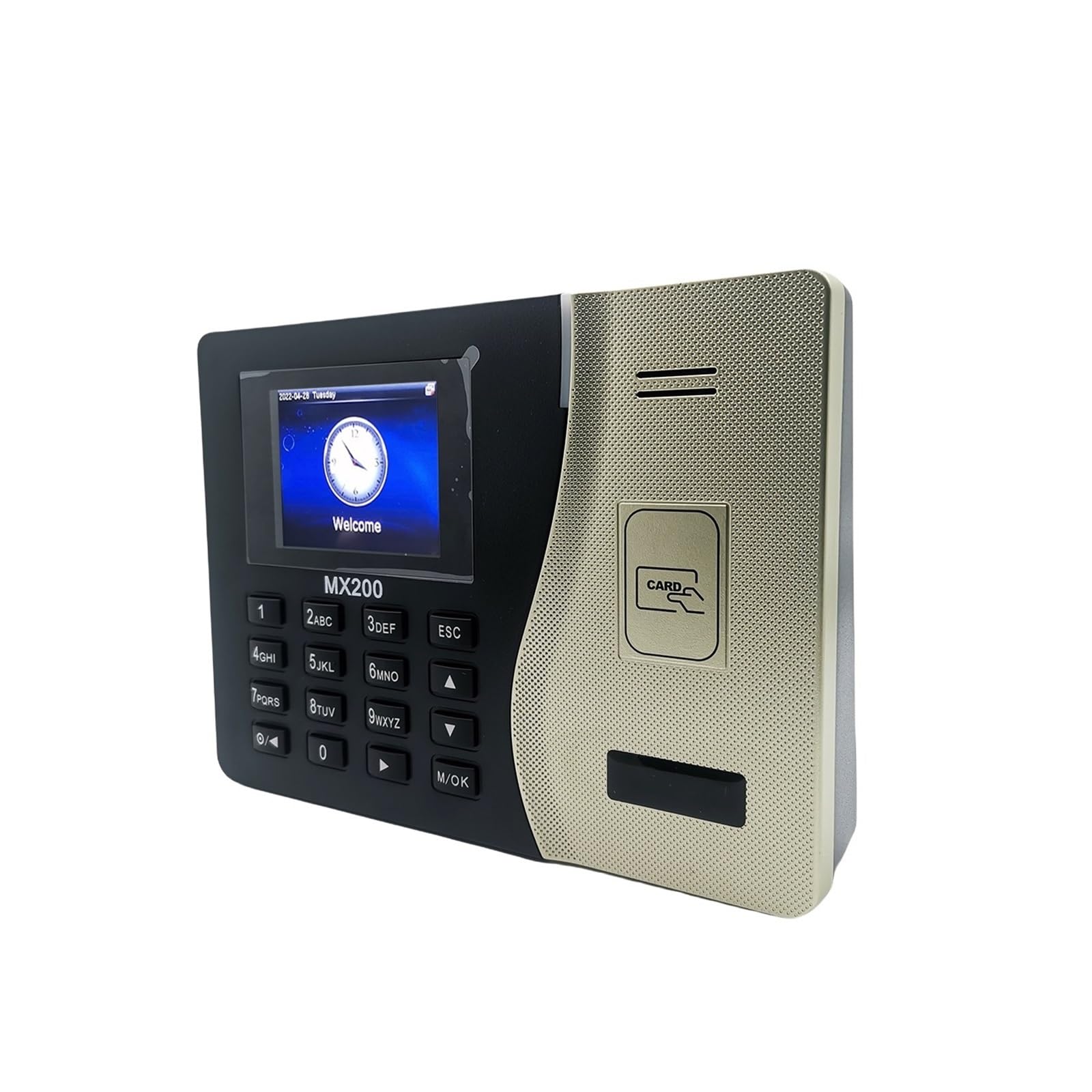 para empleados de pequeñas Empresas Sistema de Control de Asistencia y Control de Tiempo con Tarjeta de proximidad RFID SSR IP 5.0 de 125 khz MX200