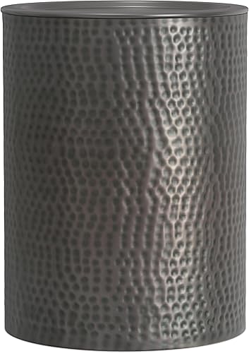 Miniatura 7 de SIMPLIHOME Corbin - Mesa auxiliar de metal 16 pulgadas cobre antiguo martillado