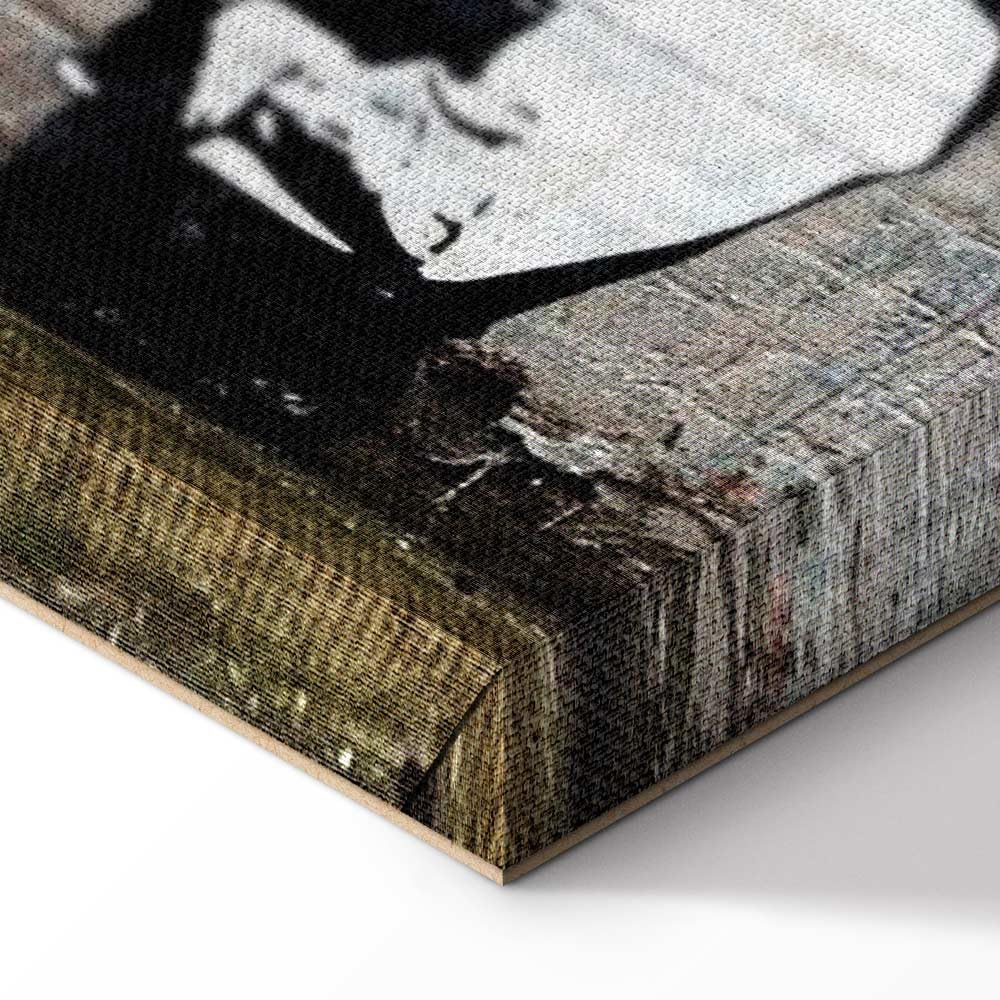 B&D XXL - Quadro Acustico Moderno Street Art 1 pezzo schiuma acustica Quadri Moderni Camera da Letto Matrimoniale - Stampa su Tela - Pannelli Fonoassorbenti Decorativi - Fonoassorbente Acustiche
