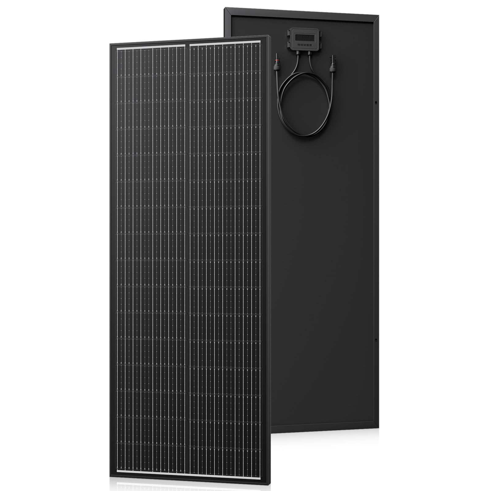 Pannello solare monocristallino da 150 W, 12 V, modulo solare da 150 W, ideale per caricare batterie da 12 V, per camper, giardino, camper, barca e tetto della casa (150W*2)