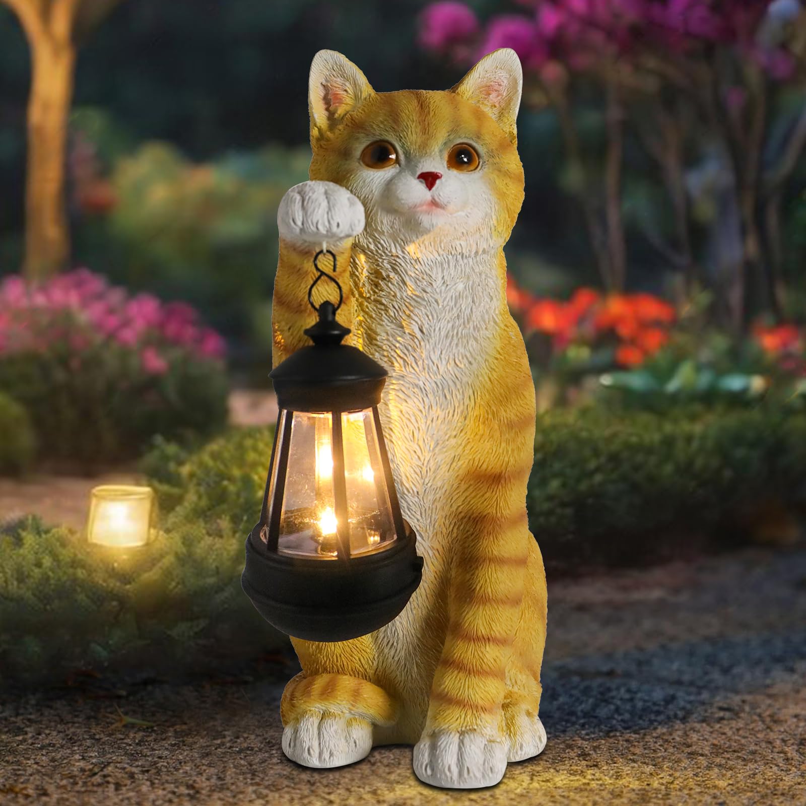 Figura Solar Oscilante De Gato Para Coche – Decoración De Tablero Que Se Mueve Con Luz Solar – Sin Pilas, Para SUV, Camión Y Escritorio