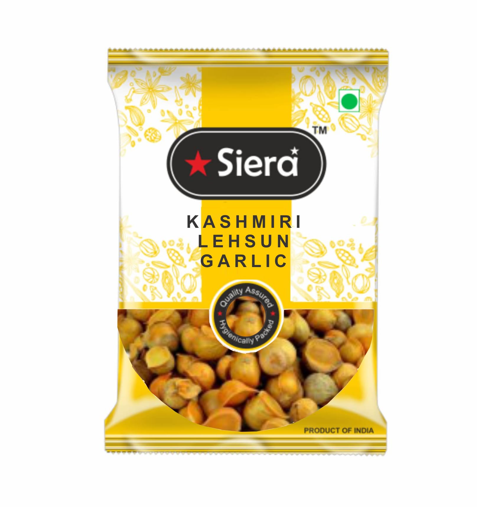Siera Himalayan Kashmiri Garlic Lehsun | Kashmiri Garlic Lehsun Single Clove | Single Clove Snow Mountain Kashmir Garlic - (100 GM) (B09SHF5R9W) Amazon Price History, Amazon Price Tracker