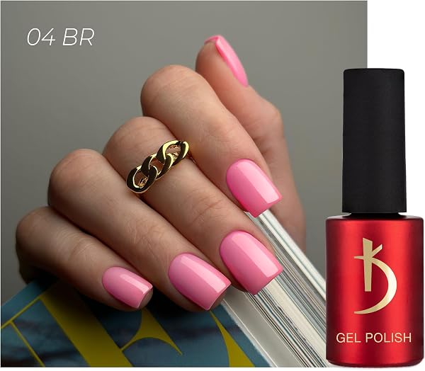 Kodi Professional Esmalte Semipermanente para Uñas - Pink - Gel Nail Polish Bright Collection UV LED -7ml- Esmaltes en Gel de Uñas de Larga Duración - 04BR - 3