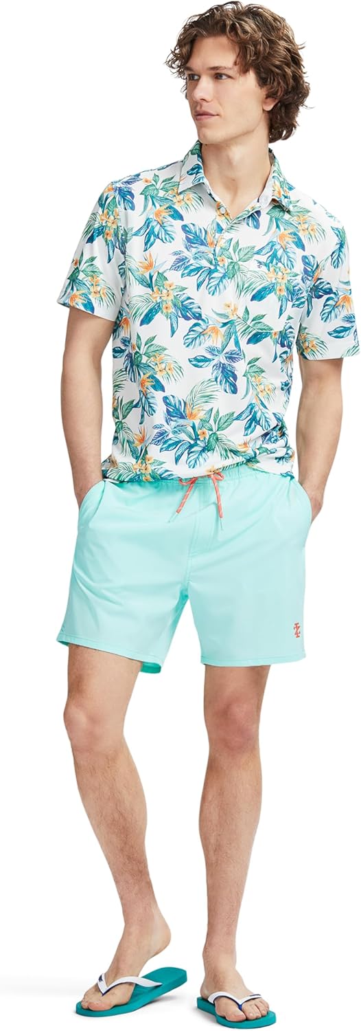 IZOD Men's Sunshield Performance Short Sleeve Polo - Image 3