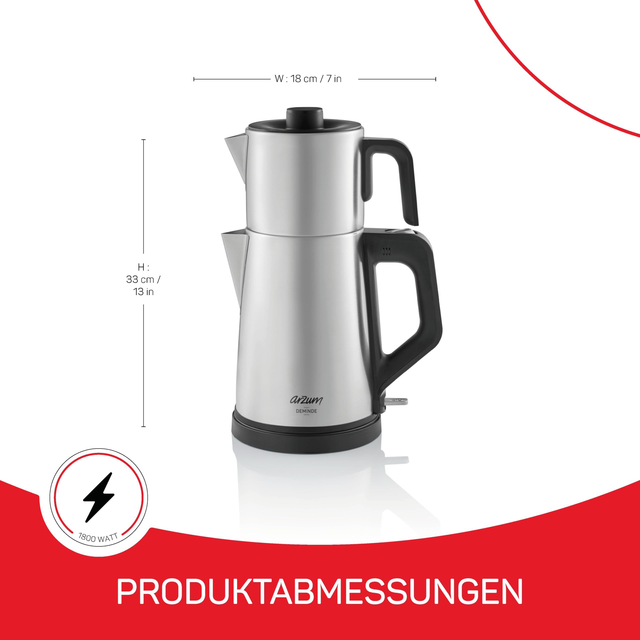 Arzum Teekocher Deminde AR 3129 sr