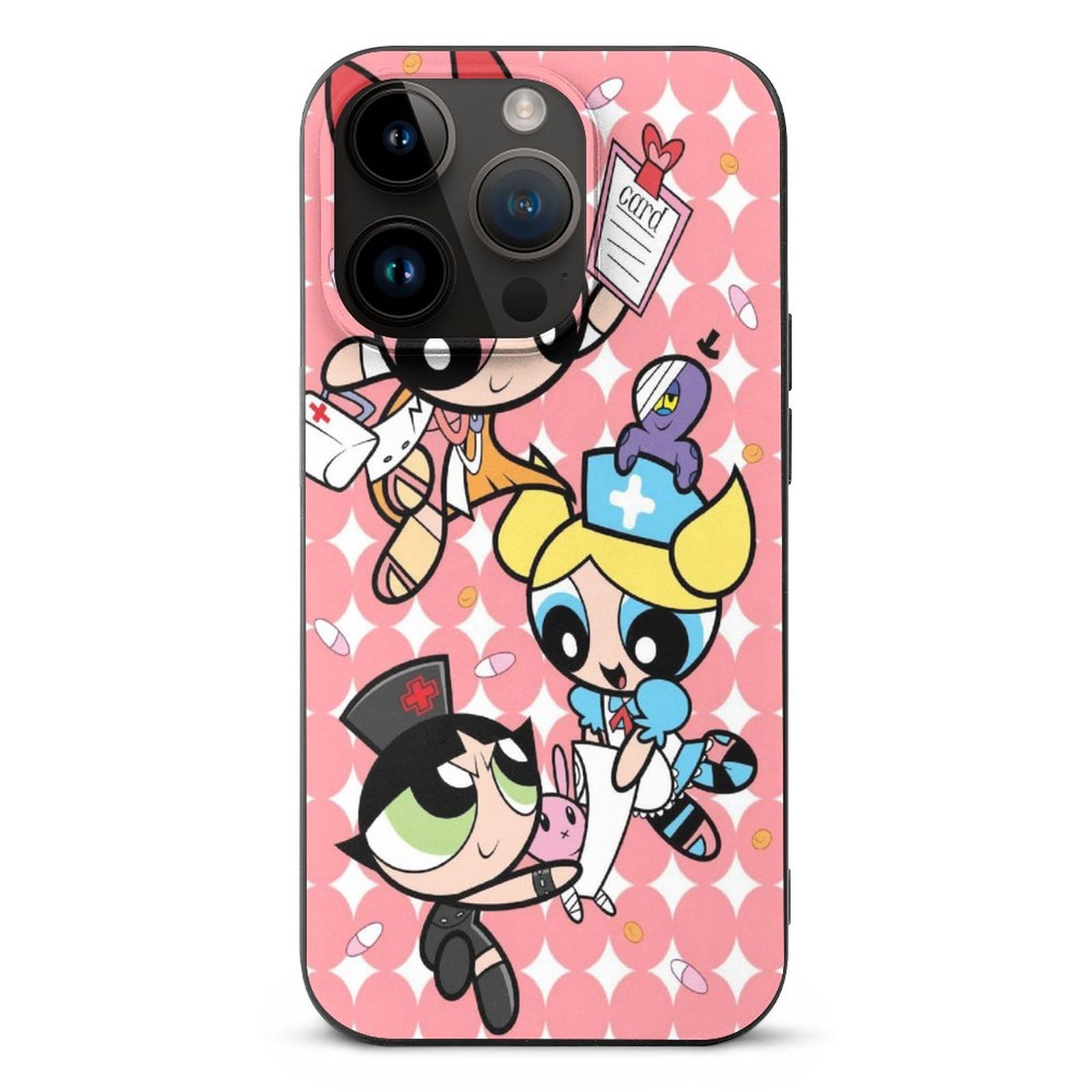 パワパフ　iPhone14ケース Amazon.co.jp: パワーパフガールズ スマホケース 全面保護