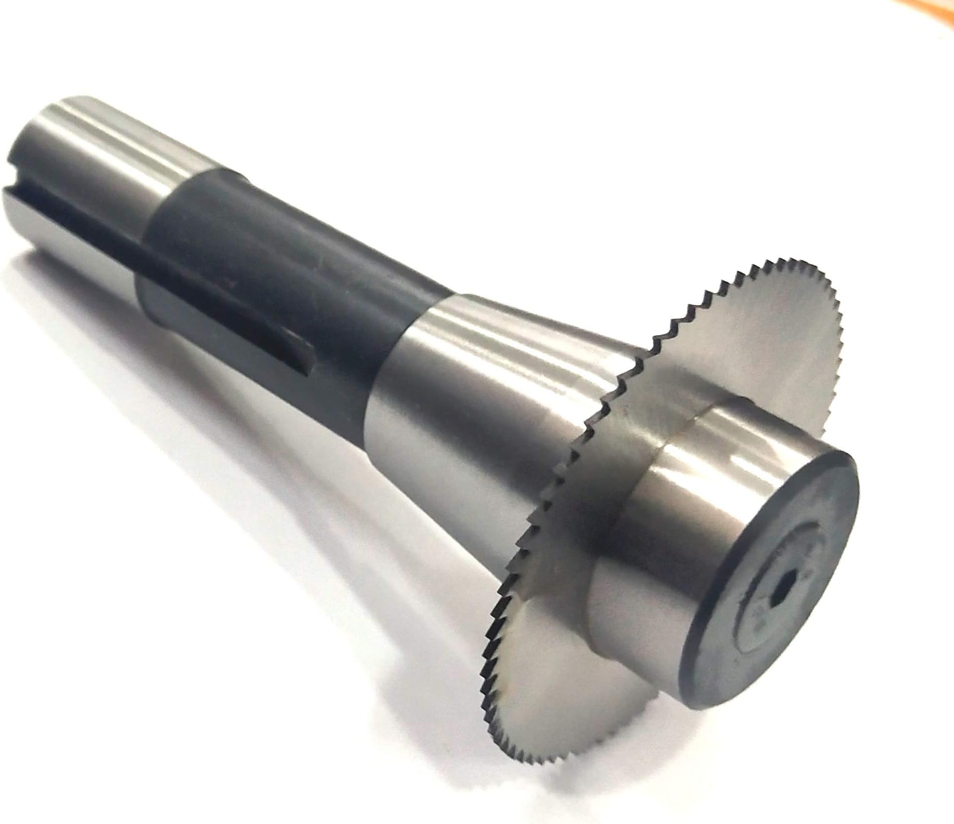 Slitting/Slotting Saw Holder with Circular Saw Blade (R8 Shank (7/16" UNF))