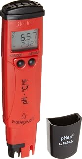 Hanna Instruments HI98128 pHep 5 Waterproof pH/Temperature Tester with ATC & Replaceable Electrode