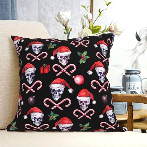 Miniatura 4 de Aimeryup Throw Pillow Covers 20x20 Inch Christmas Skull Decorative Pillow Covers Cushion Covers cojines decorativos para sala Pillow Cases Cute