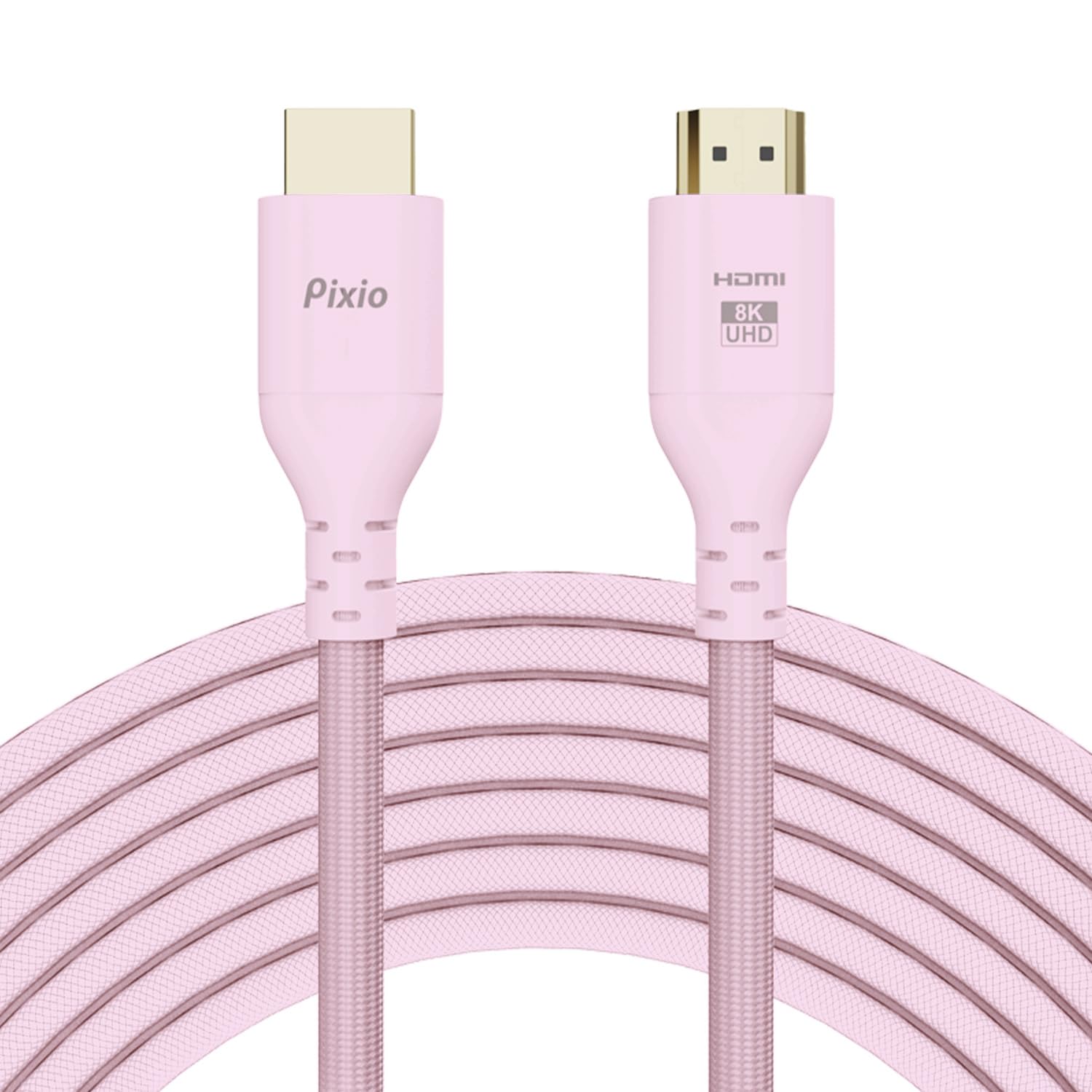 Pixio ウルトラハイスピード HDMIケーブル 2m パステルピンク PXH…