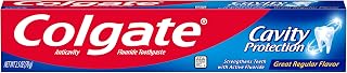 Cavity Protection Travel Toothpaste with Fluoride, ADA Accepted, TSA Approved Size - 2.5 Ounce (6 Pack)